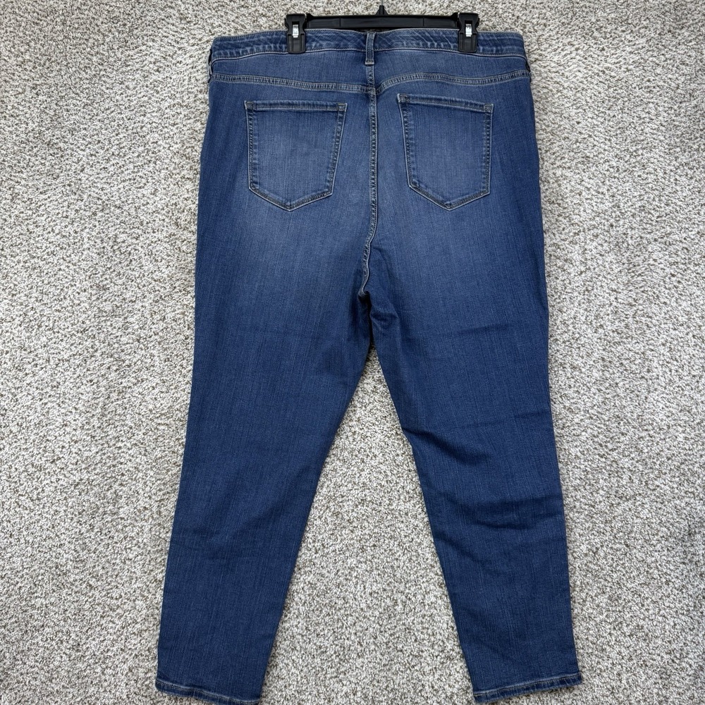 Torrid Jeans Women's 20S Sky High Skinny Premium Stretch Medium Wash Plus Size - Picture 9 of 15